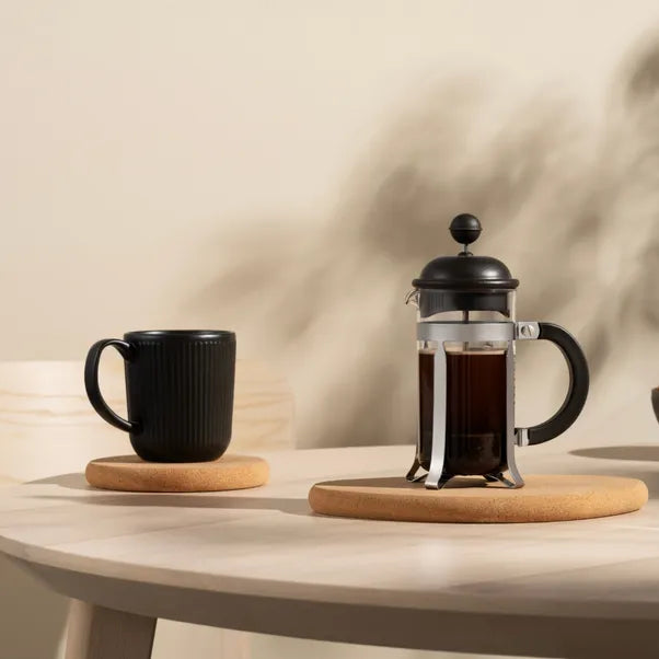 BODUM CAFFETTIERA COFFEE MAKER, 3 CUP BLACK